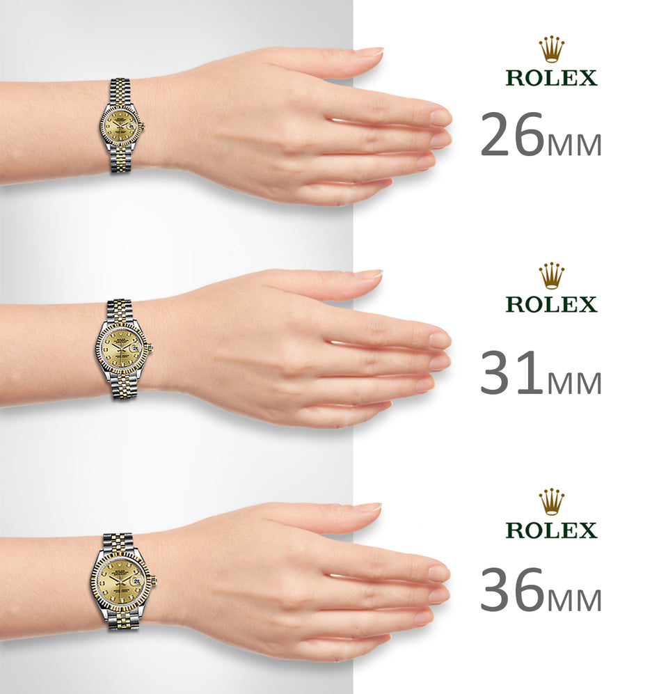 Rolex 36MM BLACK DIAL DATEJUST BAGUETTE 6 & 9 DIAMOND DIAL DIAMOND BEZEL TWO-TONE 18K YELLOW GOLD & STAINLESS STEEL JUBILEE LADIES WATCH PREOWNED