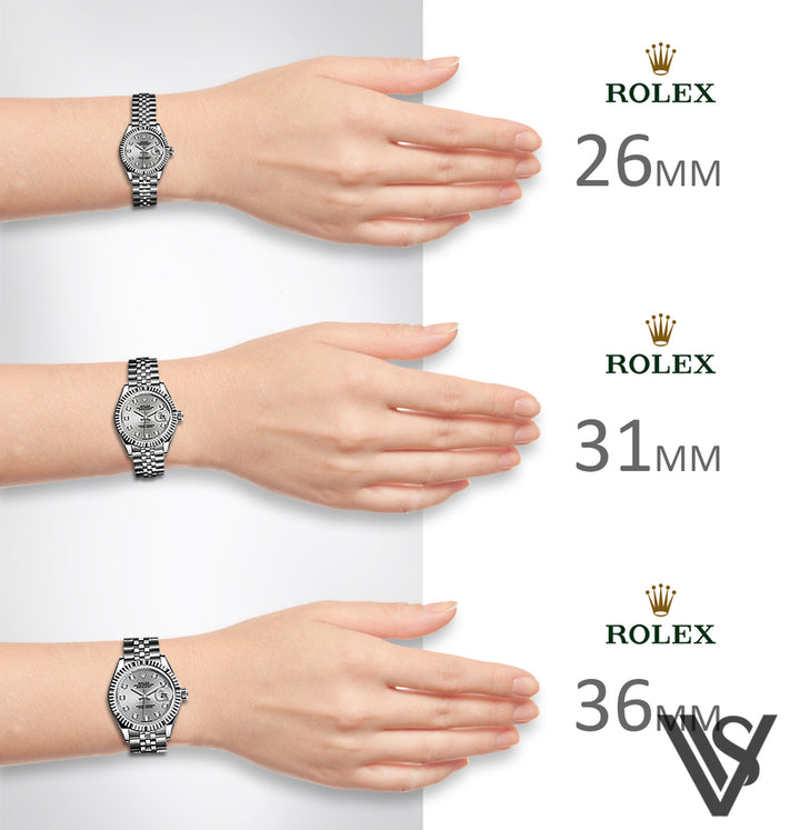 Rolex - Stainless Steel Datejust - Fluted Bezel - Black Jubilee Roman Numeral Dial - Jubilee Bracelet