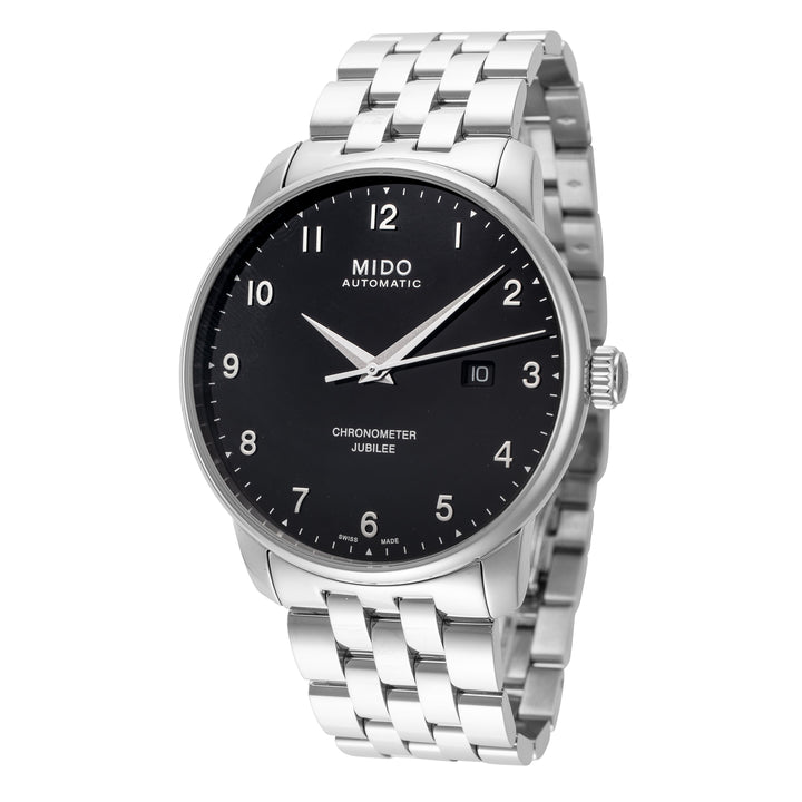 Baroncelli Jubilee 42mm / Black / Silver | Black Dial