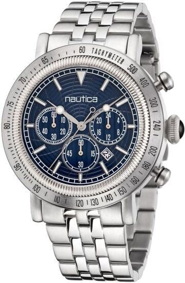 NAUTICA EVERYDAY Silver / Stainless Steel | Blue Dial