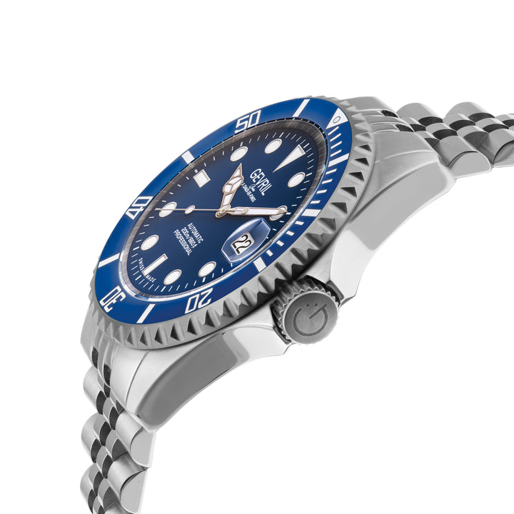 Chambers Gevril Swiss Made Sellita SW200 Ceramic rotation bezel 200 Meter diver 