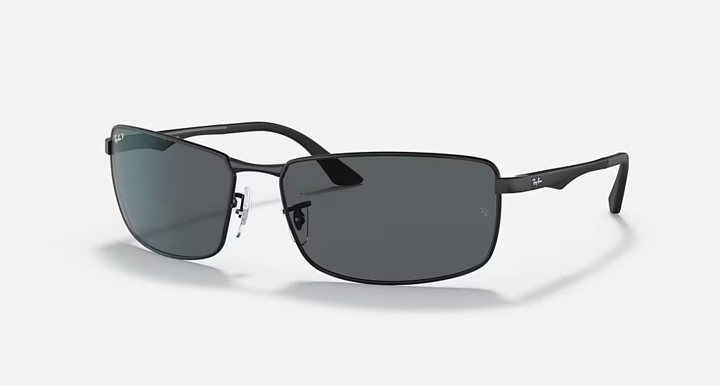RB3498 MEN'S Matte Black / Polar Gray |  Dial