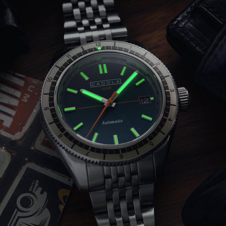 Ahrens Automatic Green / Stainless Steel | Green Dial