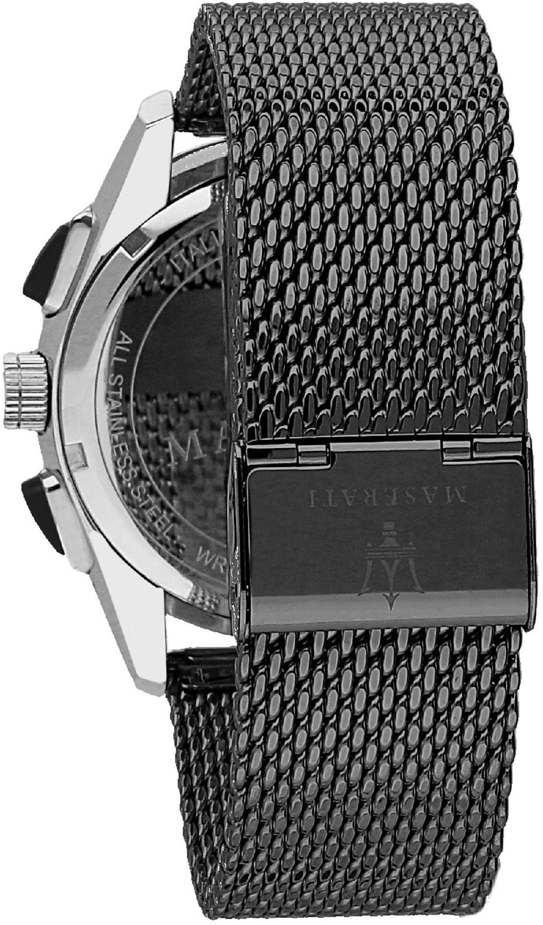 TRAGUARDO Black / Stainless Steel Black Dial