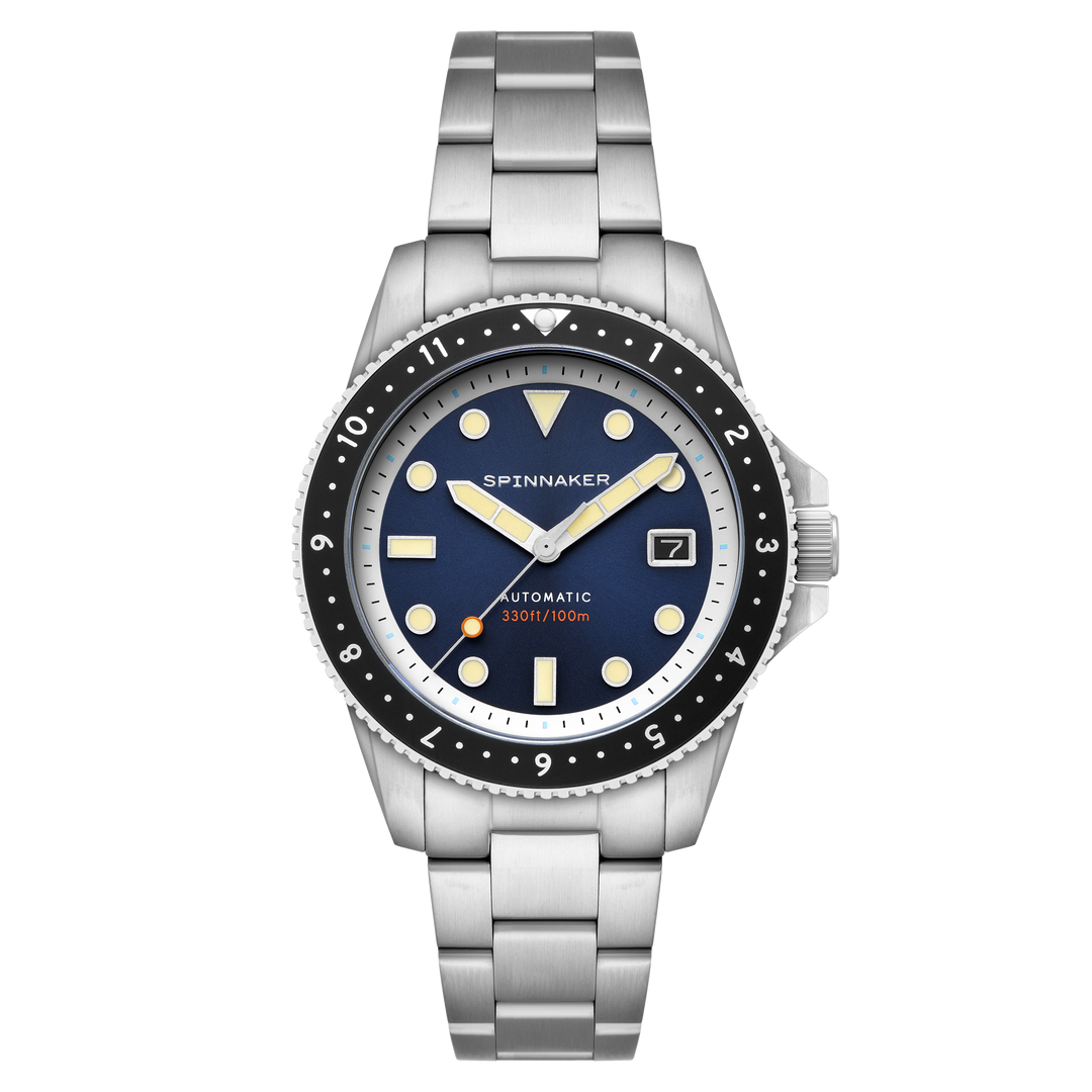 Croft Pioneer Automatic Blue/Stainless Steel | Blue Dial