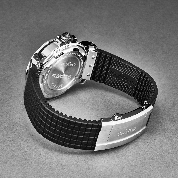 C-Type P4118.SNGNN3010 / Black | Black Dial