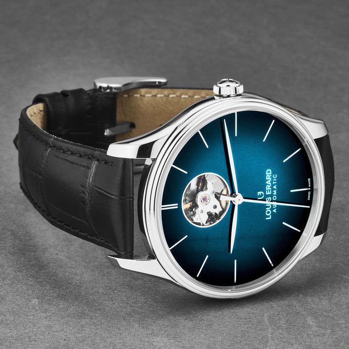 Heritage 60287AA85BAAC82 / Blue/Black | Blue Dial