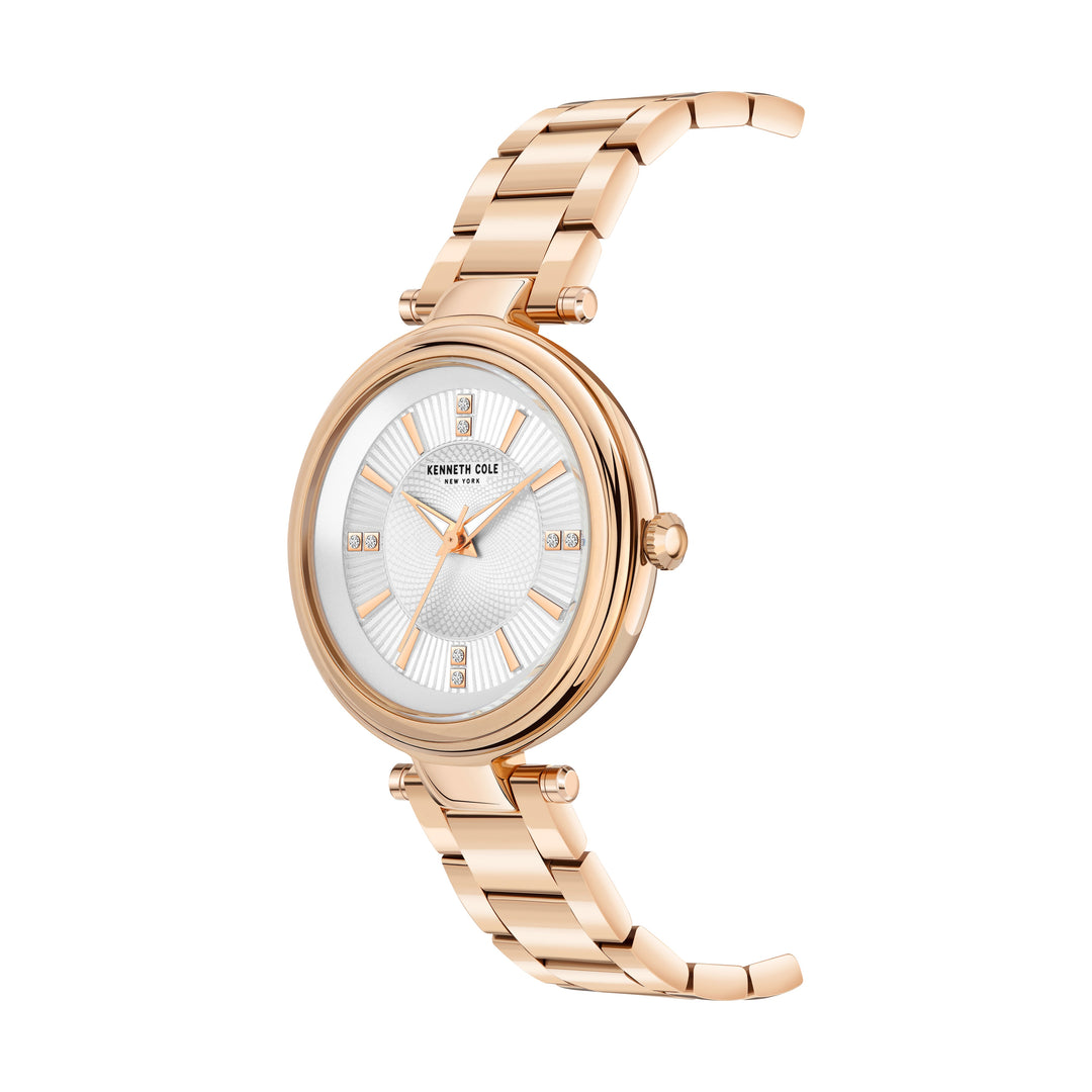 Classic 35 mm / Silver / Gold Silver Dial
