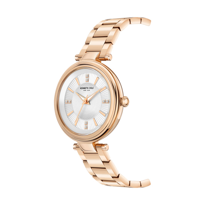Classic 35 mm / Silver / Gold Silver Dial