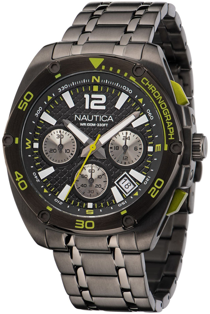 SPORTY Gunmetal / Stainless Steel | Black Dial
