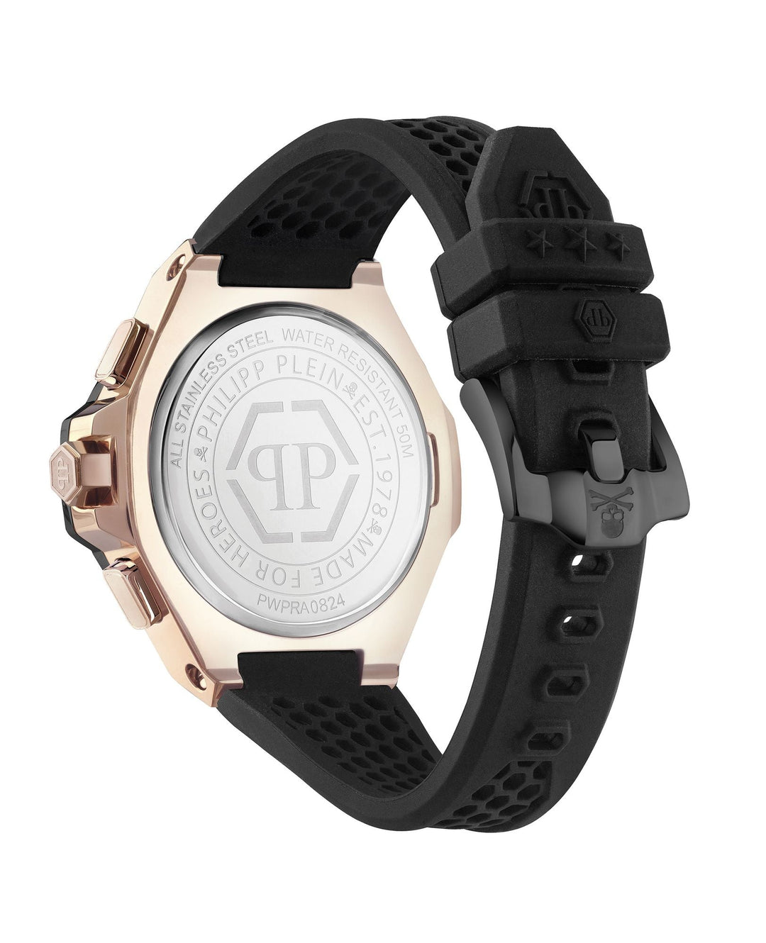 CHRONO ROYAL Black / Silicone Black Dial