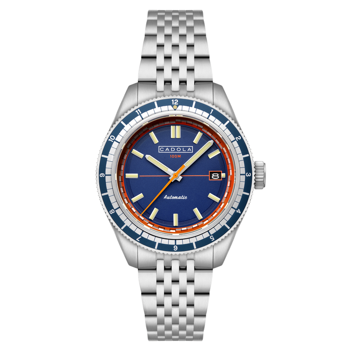 Ahrens Automatic Blue / Stainless Steel | Blue Dial