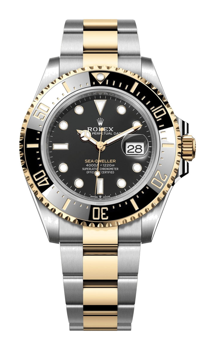 Rolex Steel & Yellow Gold Rolesor Sea-Dweller Black Dial 2025