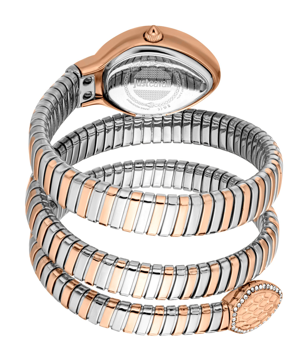 Carezza 22mm / Rose Gold / Silver and Rose Gold | Rose Gold Dial