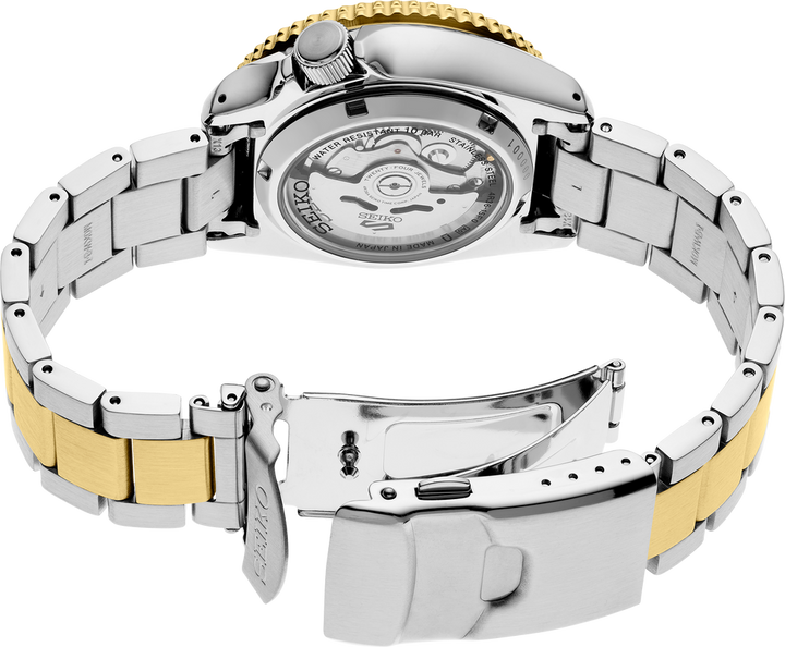 5 Sports SYX Charcoal Dial / Two-Tone Stainless Steel Bracelet Charcoal Dial