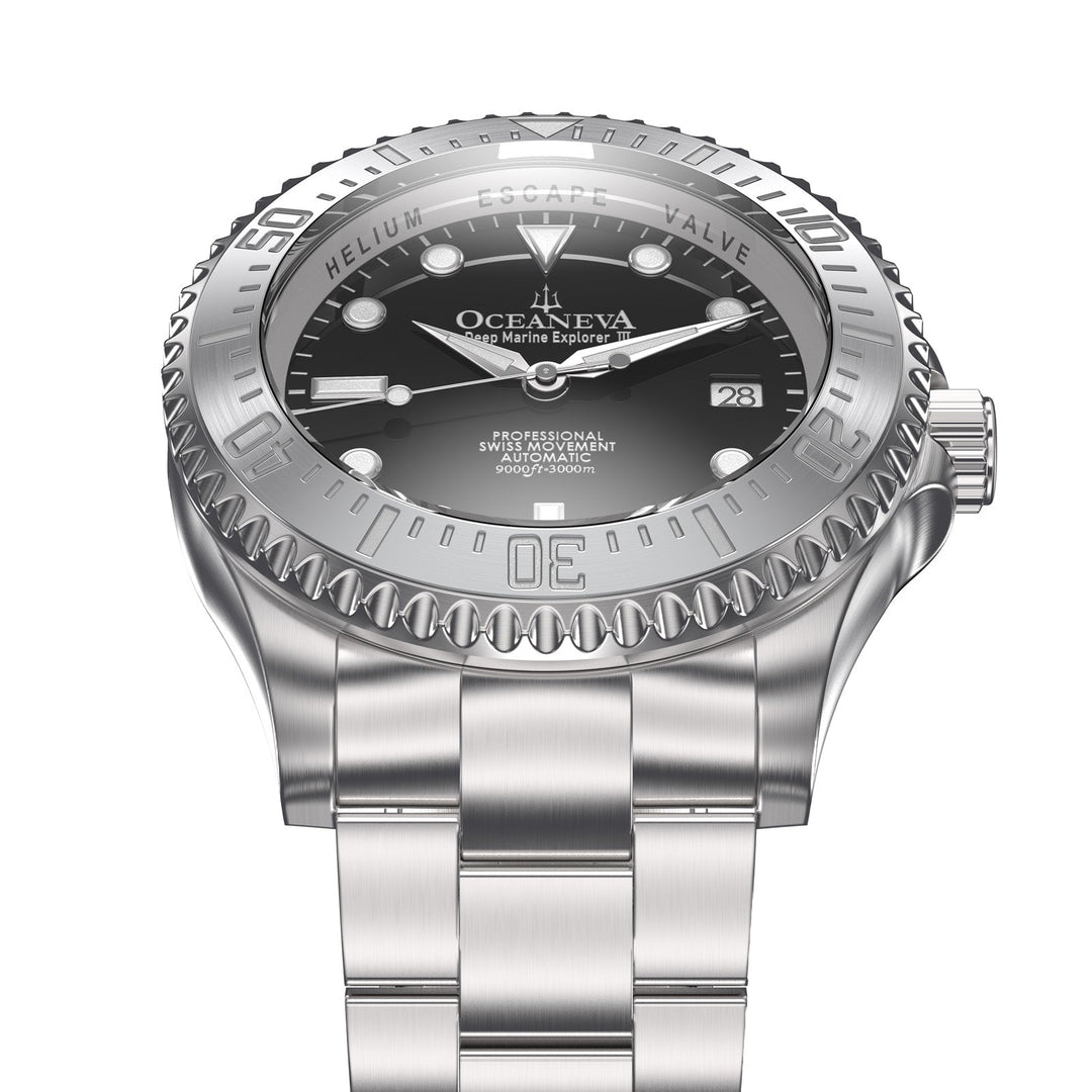 Deep Marine Explorer III – Black Dial