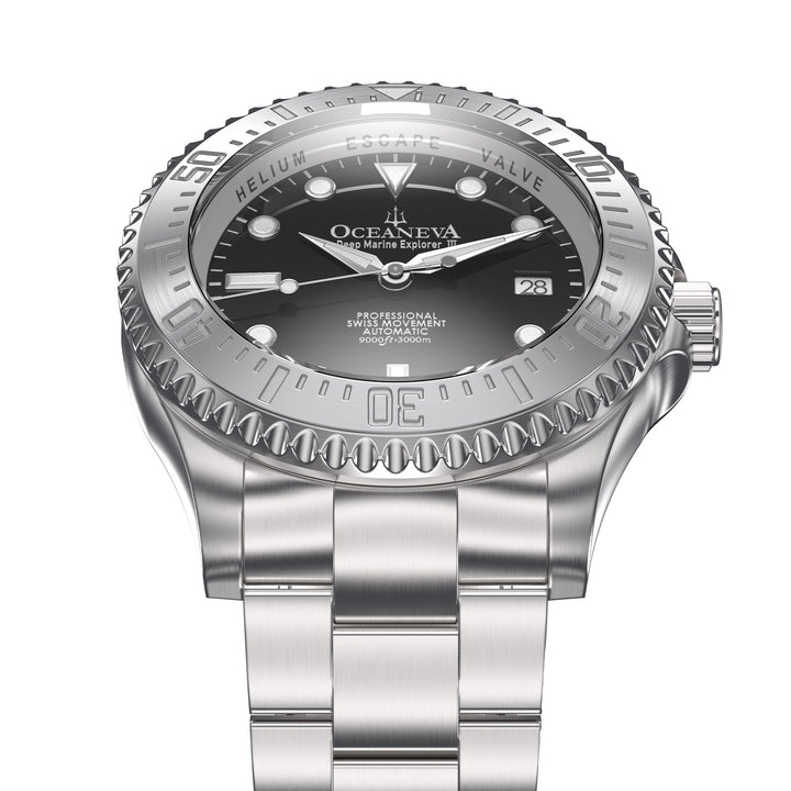 Deep Marine Explorer III – Black Dial