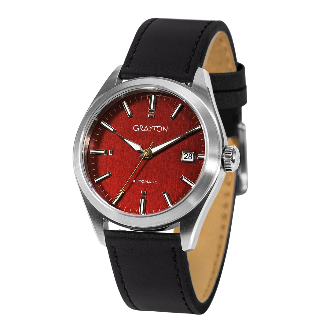 Elegant Sport Red / Leather Red Dial