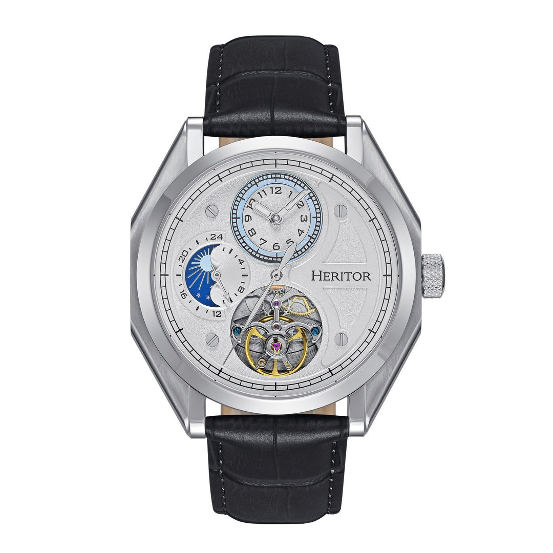 Antoni Silver / Black | Silver Dial