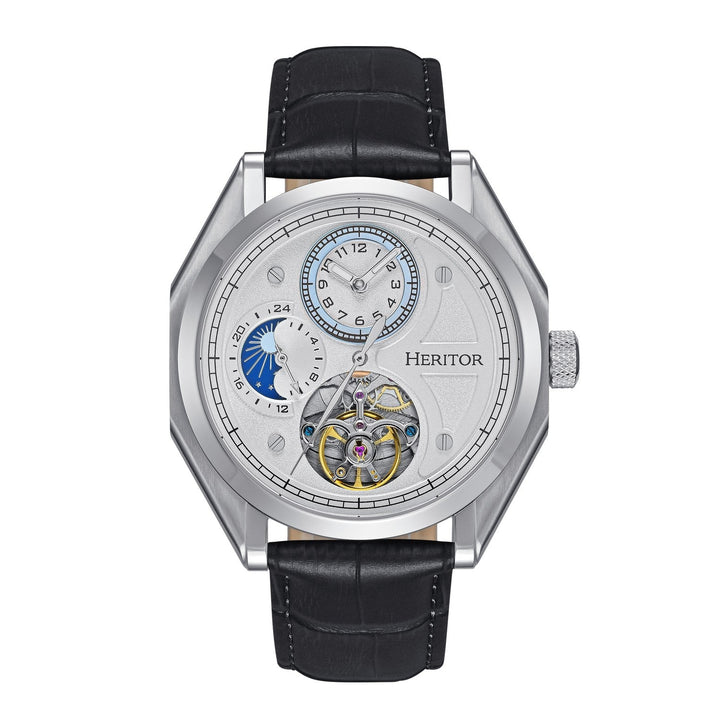 Antoni Silver / Black | Silver Dial