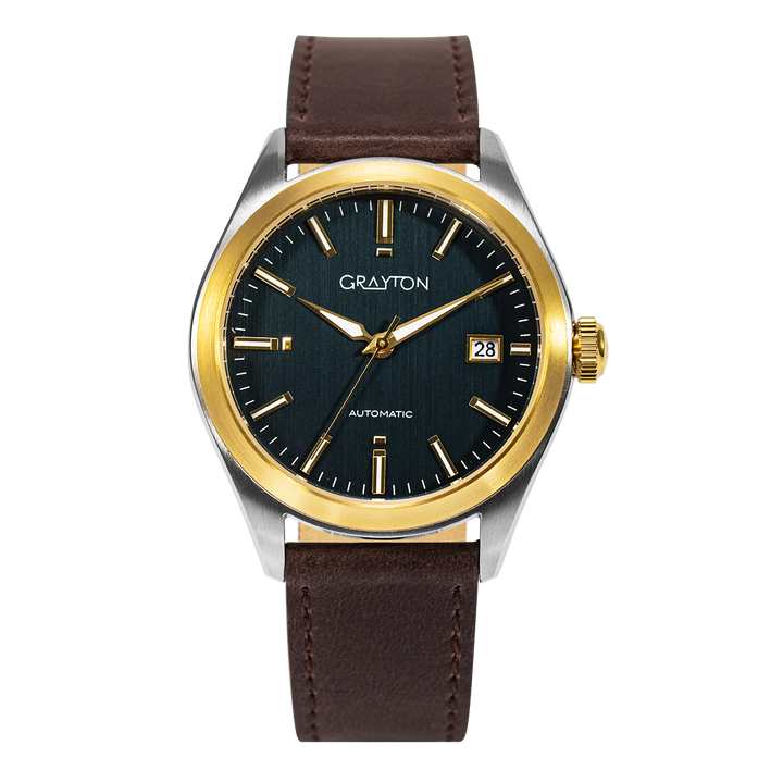 Elegant Sport Green / Leather Green Dial