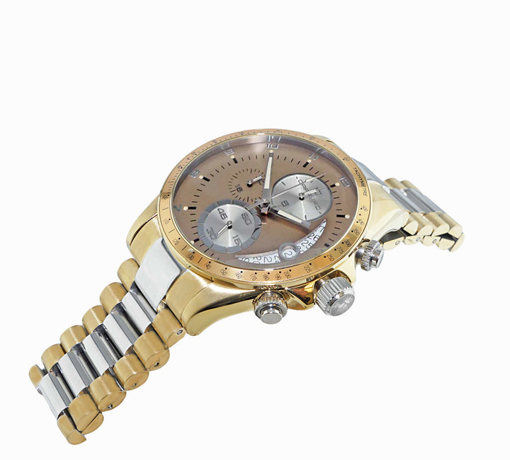 WINNER CIRCLE Brown-Silver/2-Tone Gold | Brown Dial
