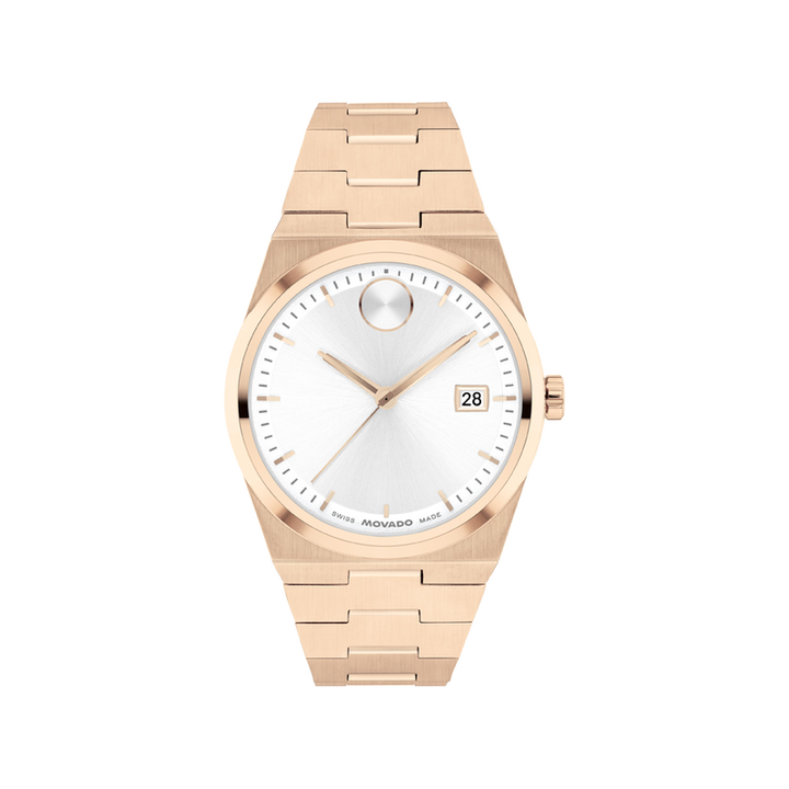 Movado 35mm / Rose Gold | White Dial