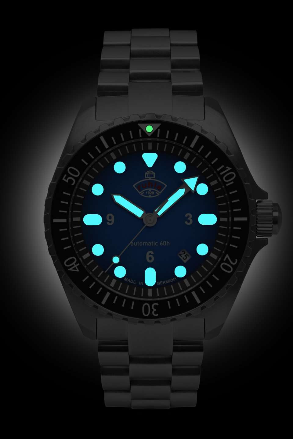 NVA Kommando Minentaucher Blue Blue Dial