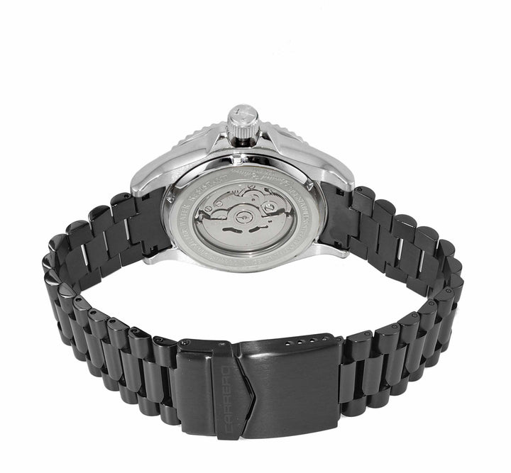 CATANIA -PD SILVER TONE/IP-BLACK Black Dial Dial