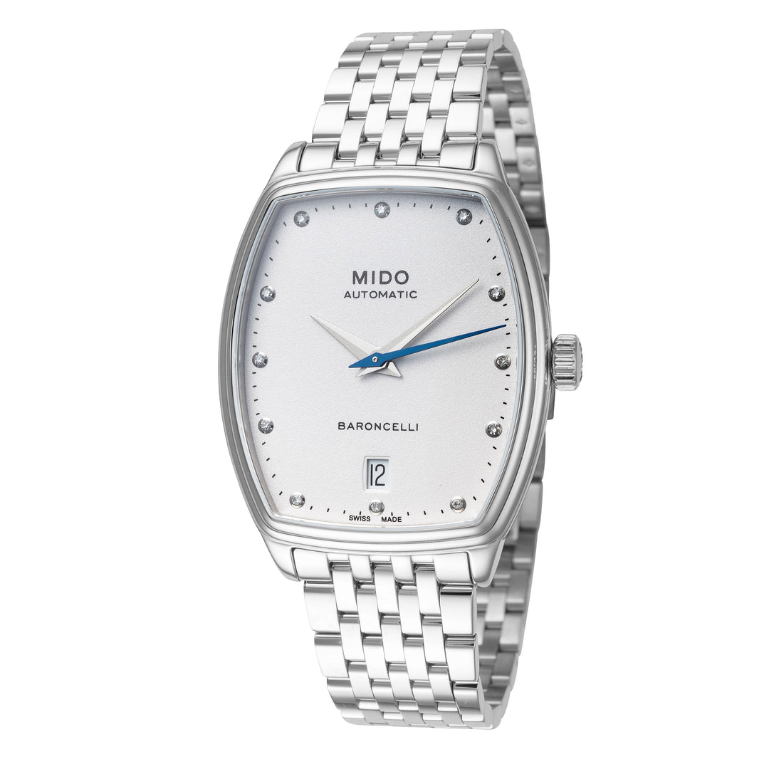 Baroncelli 31mm / White / Silver | White Dial