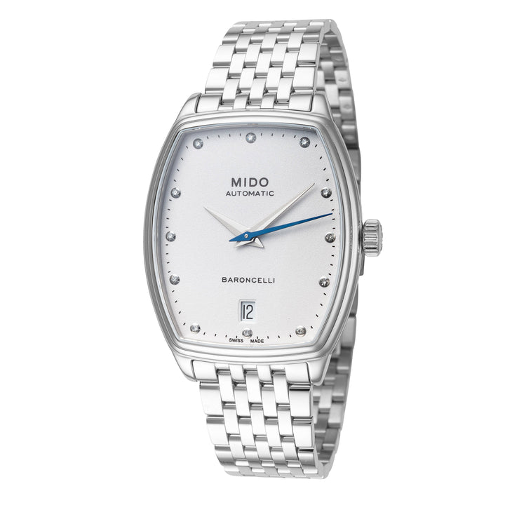 Baroncelli 31mm / White / Silver | White Dial