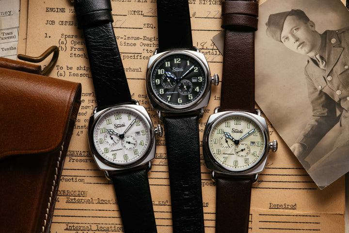 Officer's Coin Automatic Steel/Black/Black | Black Dial