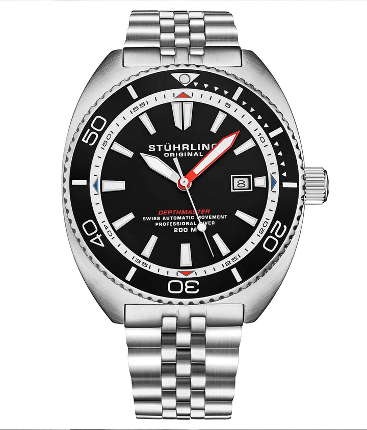 The Swiss Automatic Depthmaster Black | Black Dial