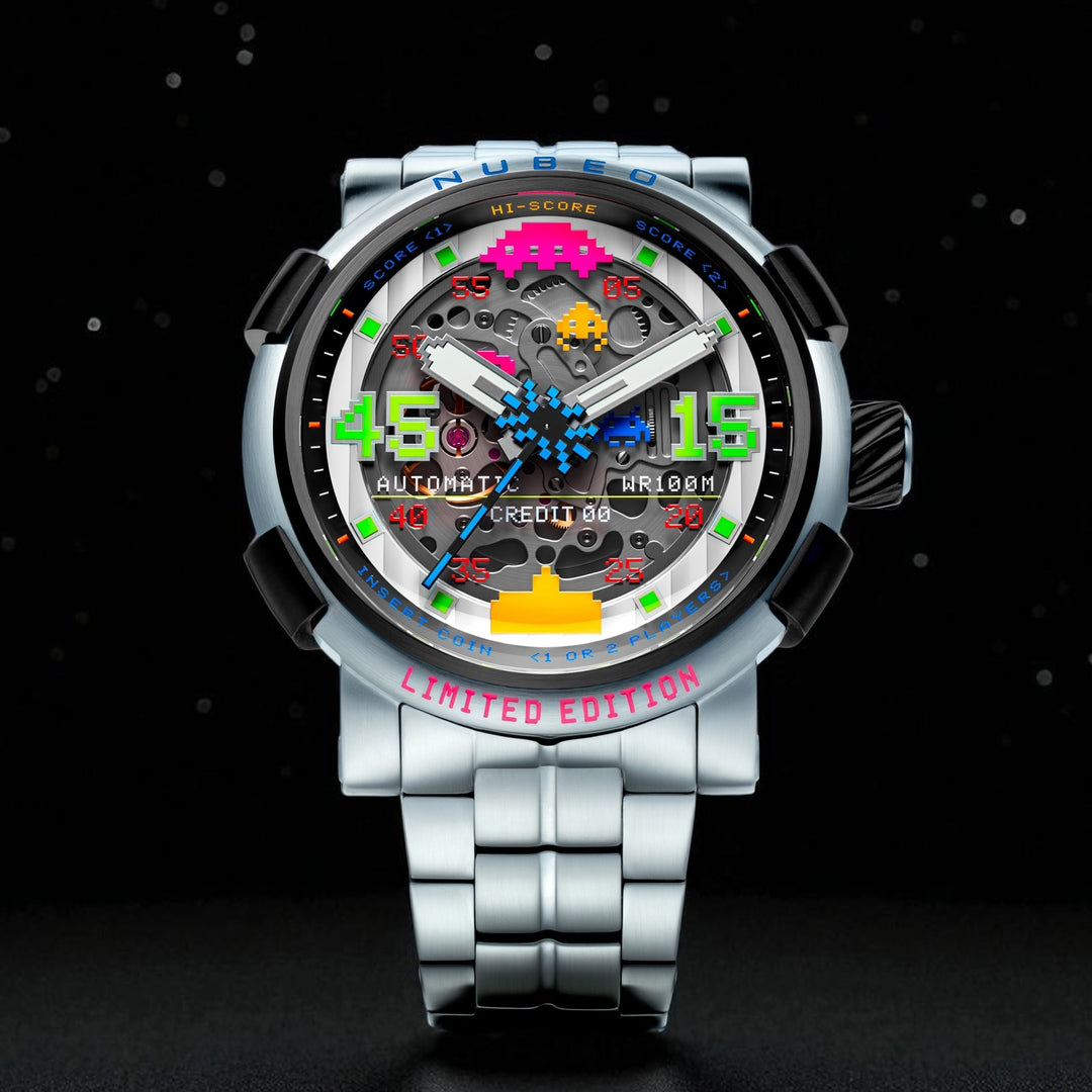 Orion Automatic Space Invaders Limited Edition Silver / Stainless Steel | Silver