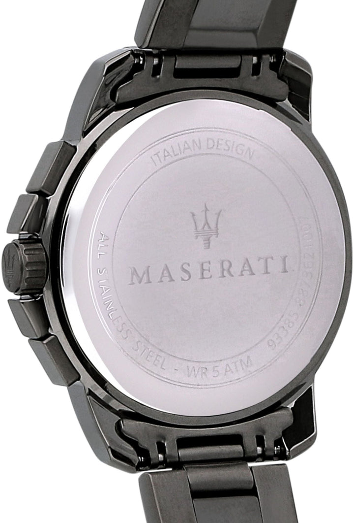 SUCCESSO Black / Stainless Steel Black Dial