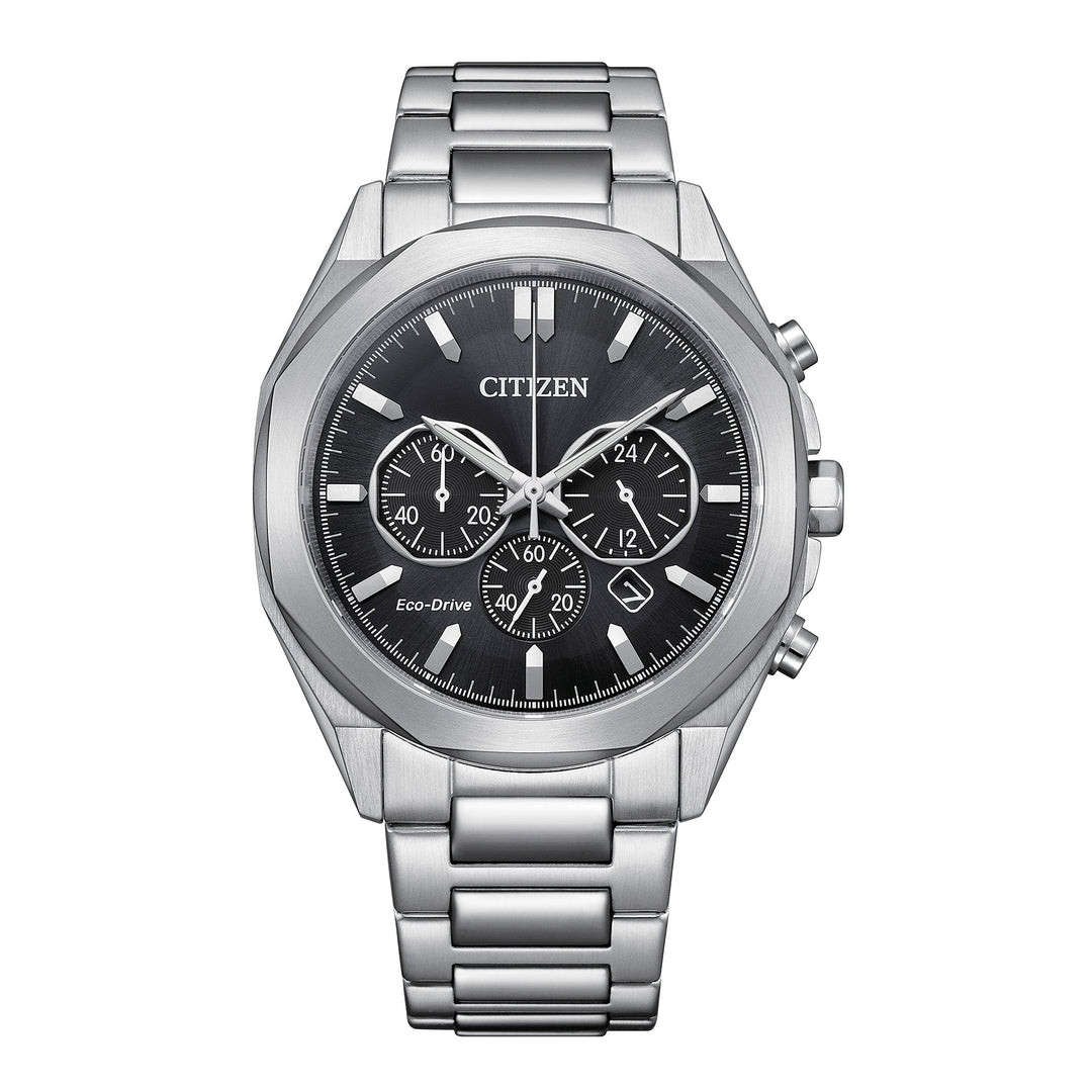 Classic 41mm / Black / Silver Black Dial