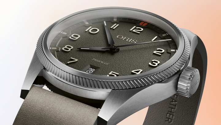 ProPilot Date Green/Green Leather Green Dial