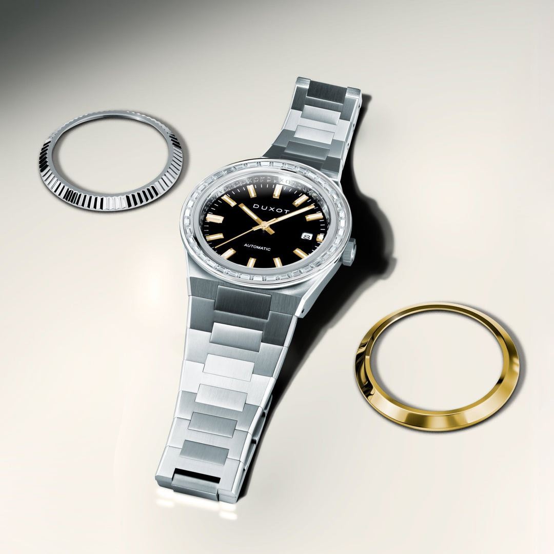 Alicante Rainbow Automatic Black / Stainless Steel | Black Dial
