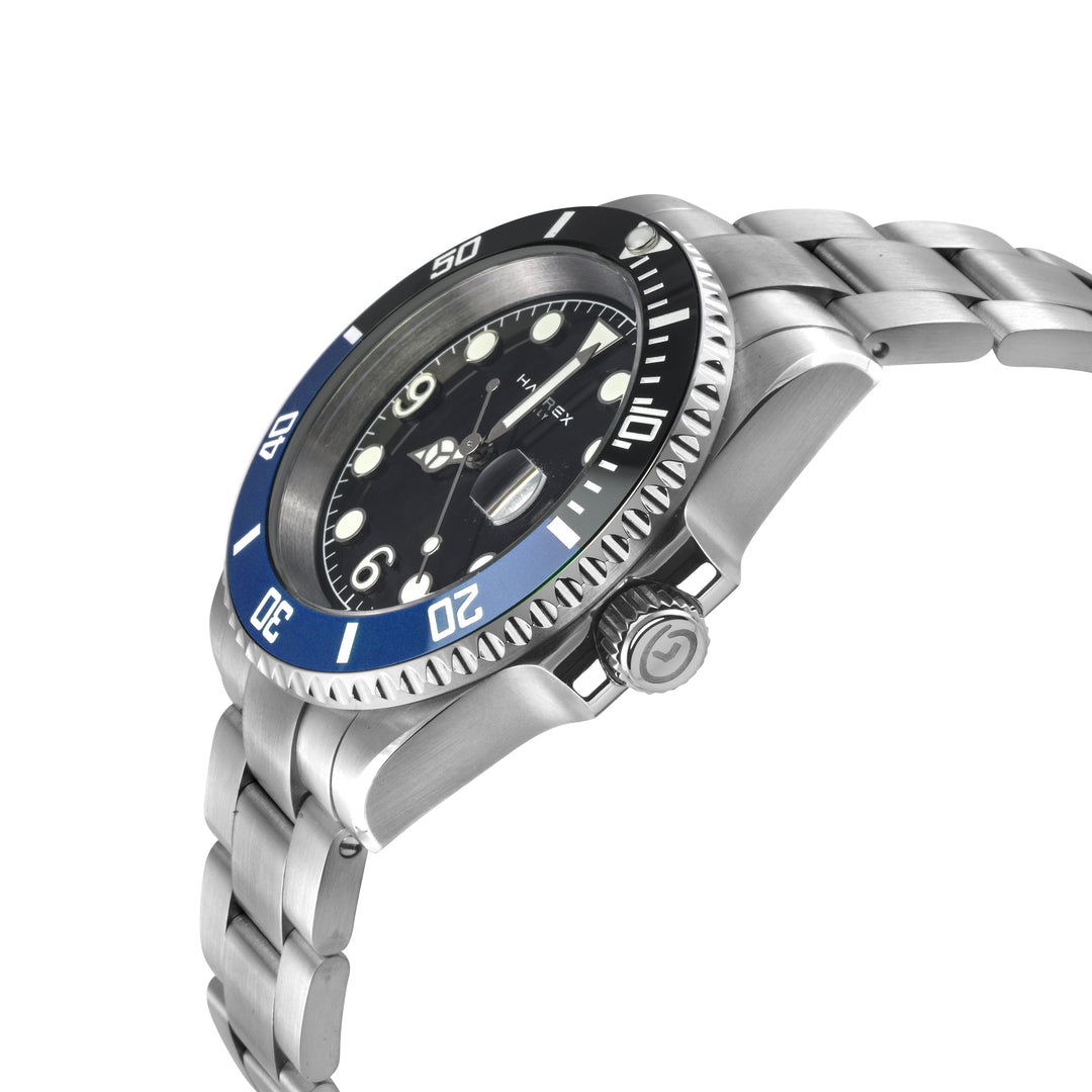Barracuda 316L Case, Black Sunray Dial, Ceramic Bezel, 316L Stainless Steel Brac