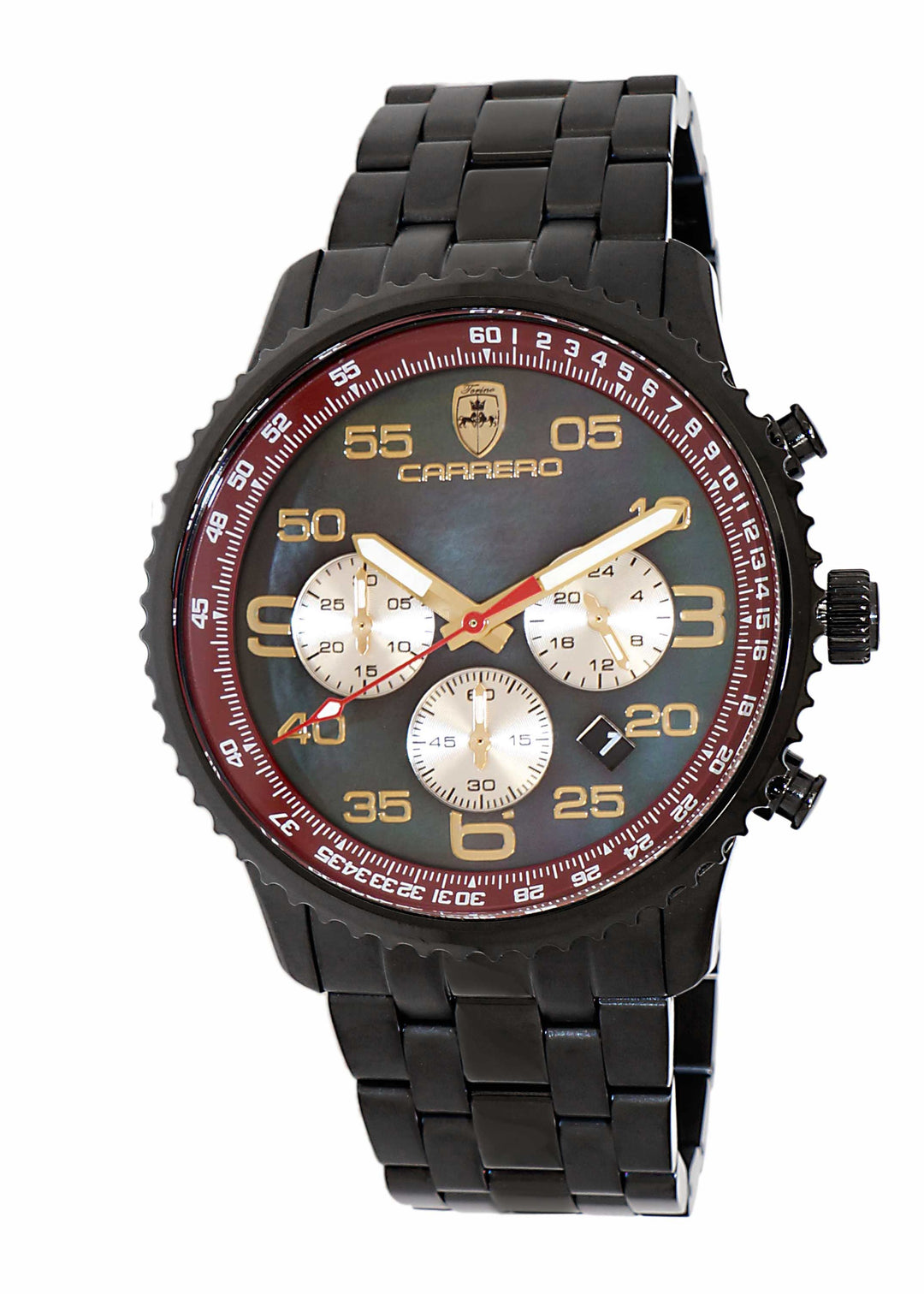 Aureum-MB IP BLACK/BLACK - GOLD Black Dial