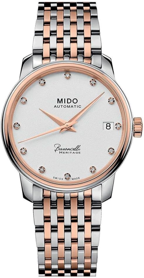Baroncelli 33 mm / White / Black White Dial