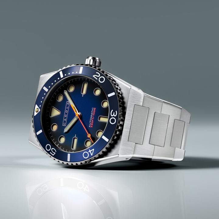 Farina Automatic Blue / Stainless Steel | Blue Dial