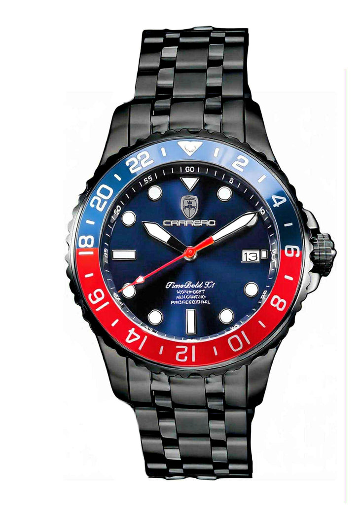 TIME BOLD- X4 BLUE/RED | Blue Dial
