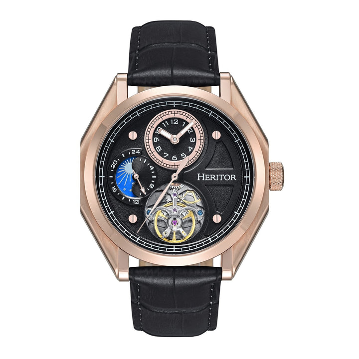 Antoni Rose Gold / Black | Black Dial