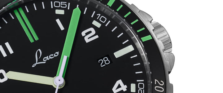 Squad Watch Amazonas 42mm Rubber Strap / Black Dial