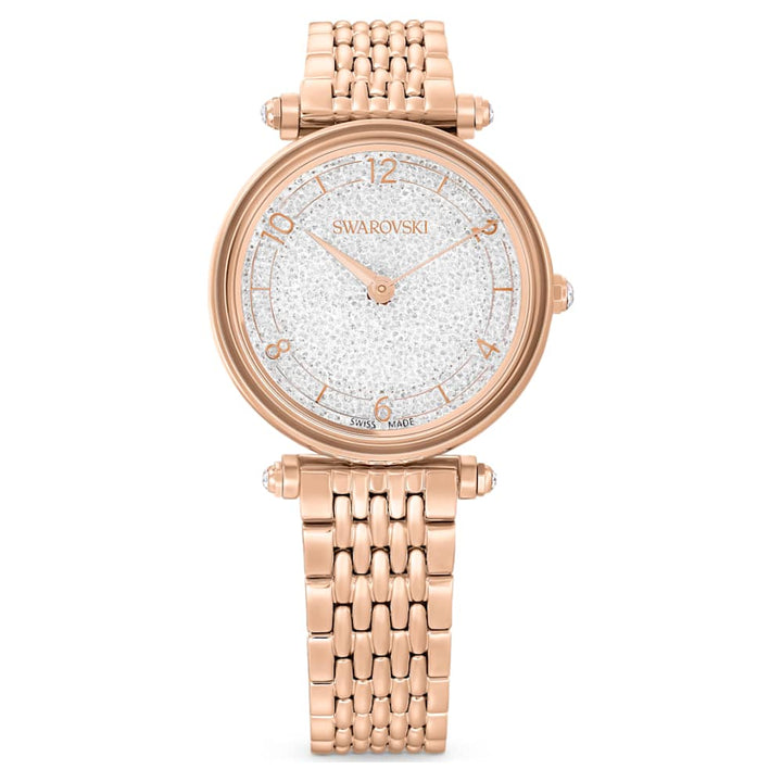 Crystalline 35mm / White / Rose Gold White Dial