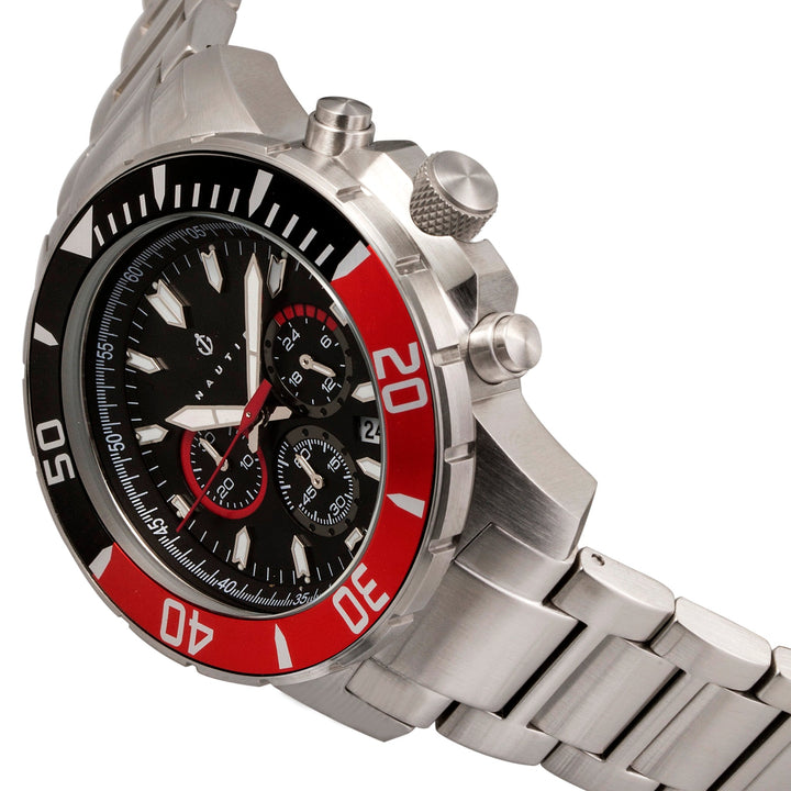 Dive Chrono 500 Black/Red | Black Dial