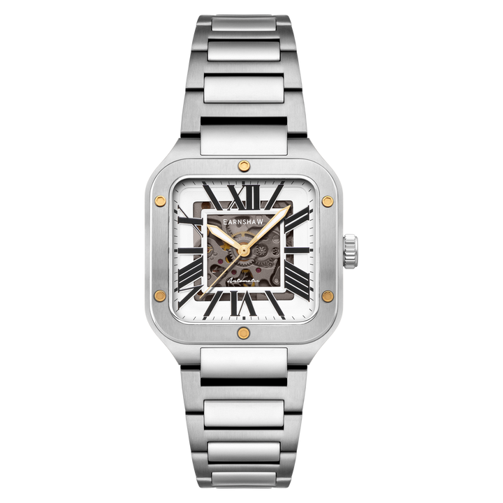 Engineer Lennox Skeleton Automatic White / Stainless Steel White Dial