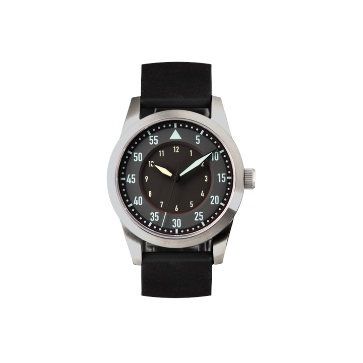FLIEGER SPORT 39MM | Black and Grey Dial