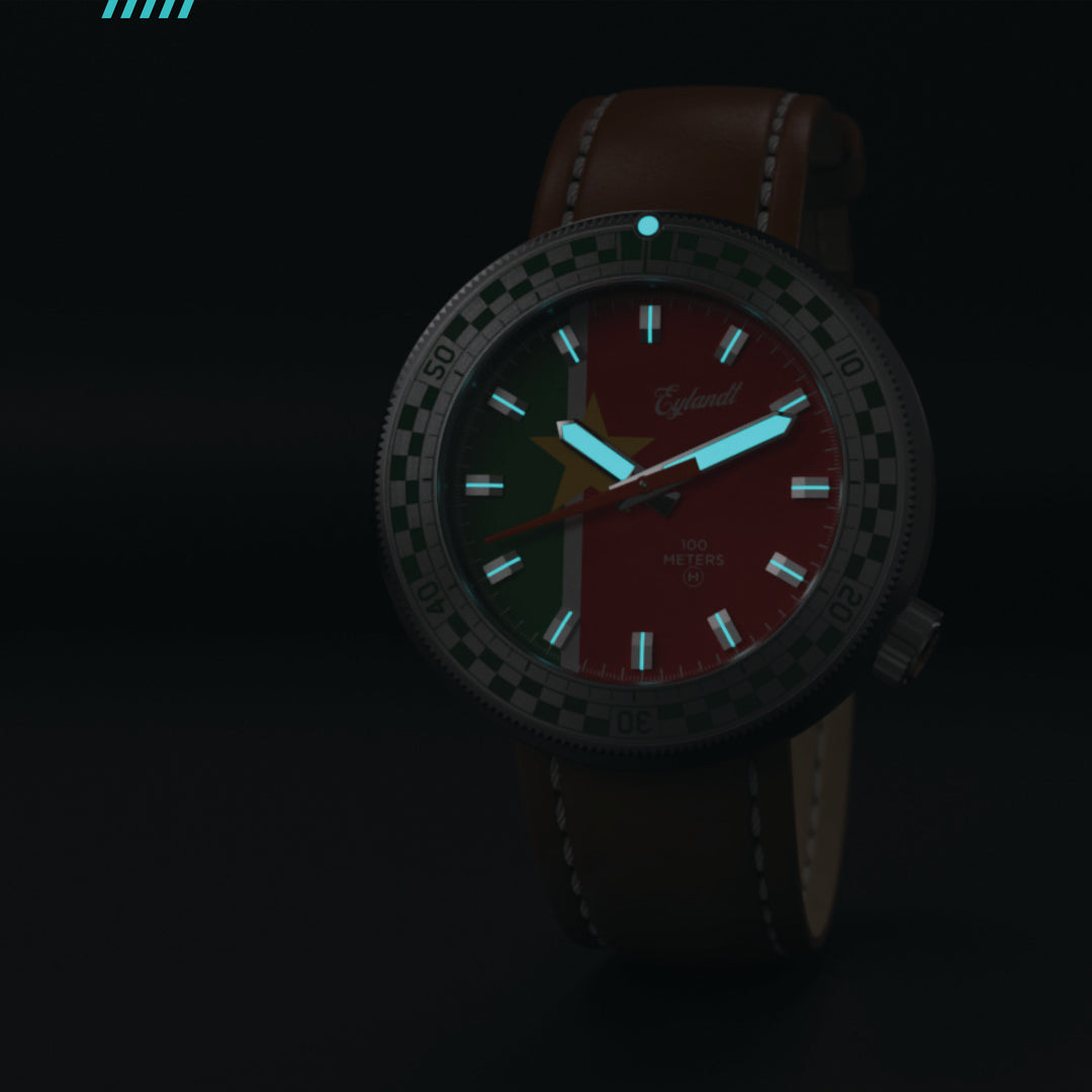 The Snelway Suriname | Multi-colored Dial